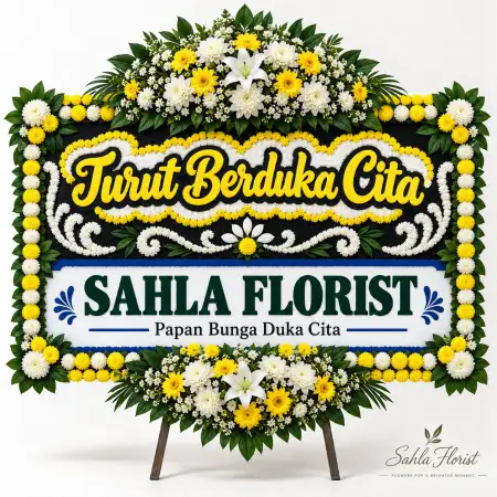 Papan Bunga Duka Pondokmelati